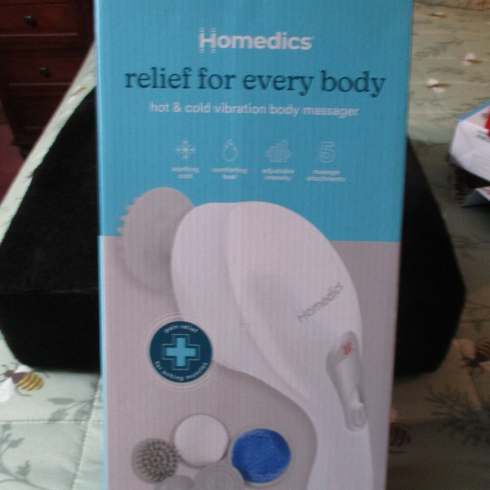 Homedics Hot & Cold Vibration Body Massager NEW